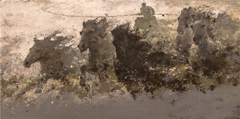 100cm X 50cm 布面油画