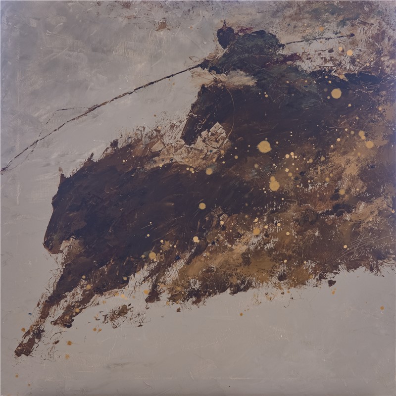 60cm X 60cm 布面油画