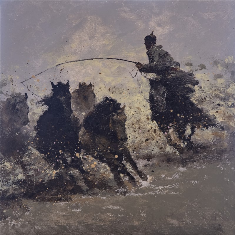 60cm X 60cm 布面油画