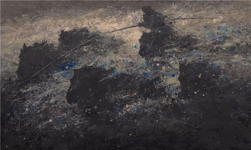 100cm X 60cm 布面油画