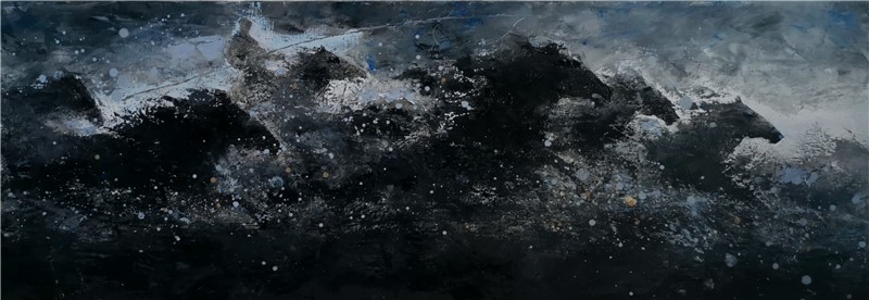 210cm X 70cm 布面油画