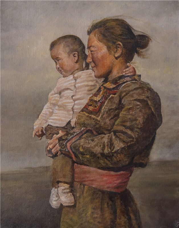 40cm X 30cm 布面油画