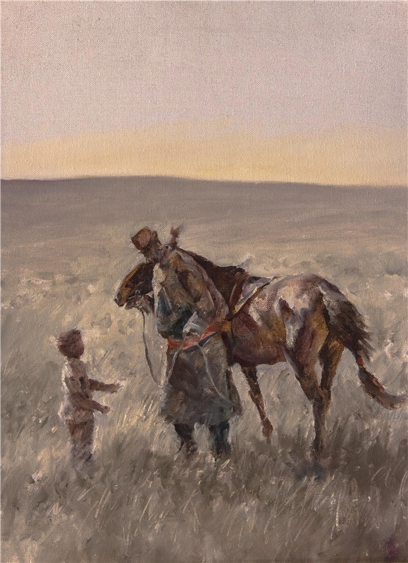 40cm X 30cm 布面油画