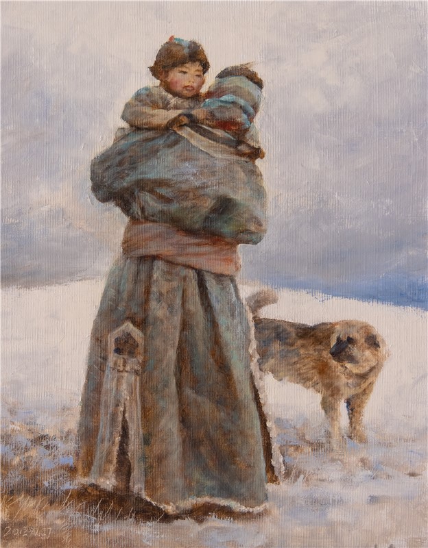 40cm X 30cm 布面油画