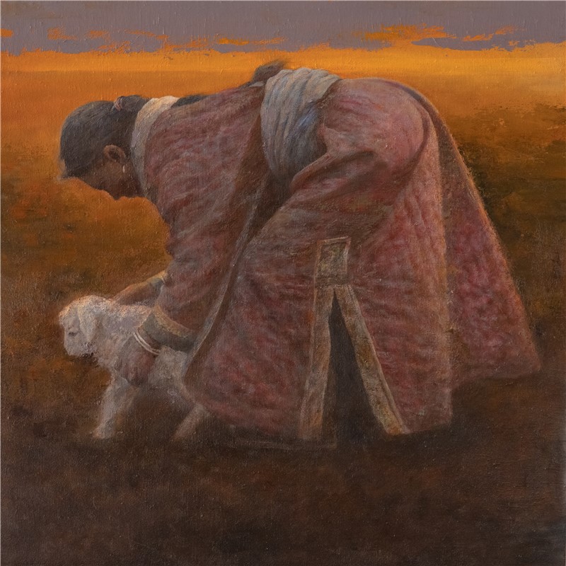 50cm X 50cm 布面油画