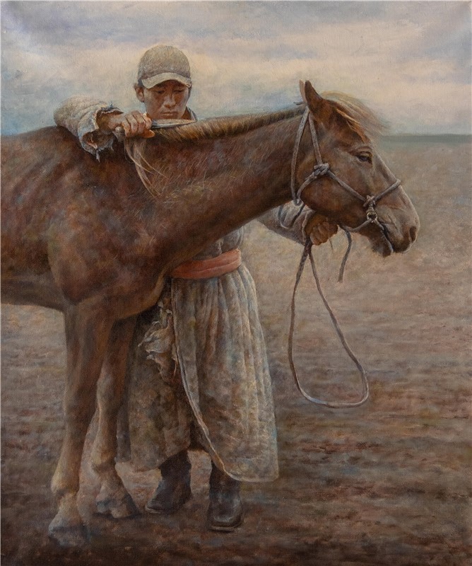 60cm X 50cm 布面油画