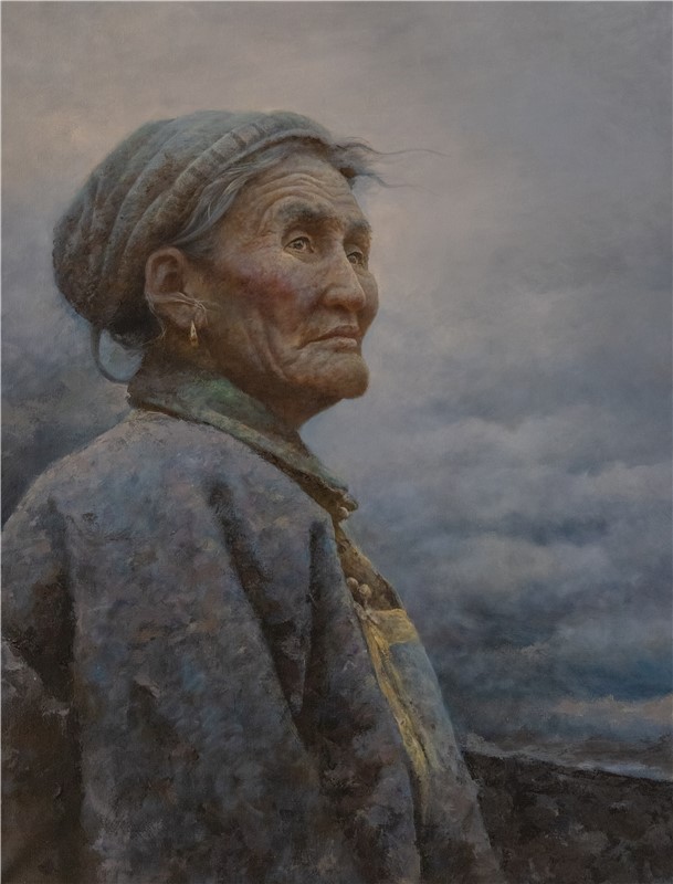 100cm X 75cm 布面油画 Oil on canvas