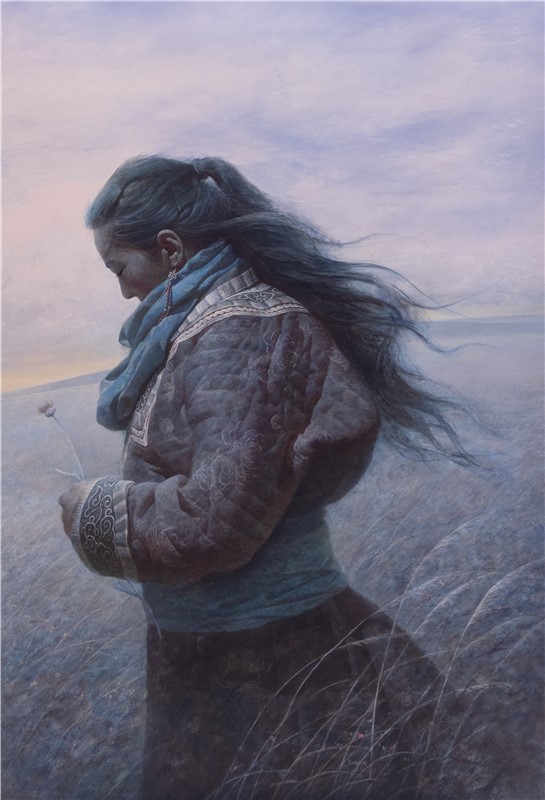 100cm X 75cm 布面油画