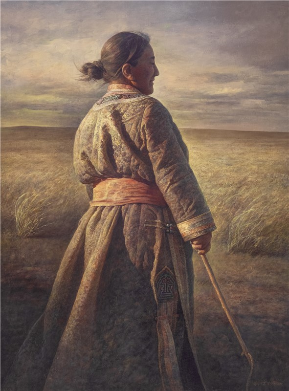 100cm X 75cm 布面油画