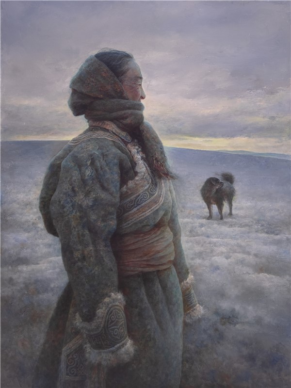 100cm X 75cm 布面油画