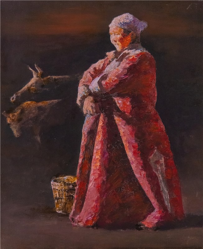 50cm X 40cm 布面油画