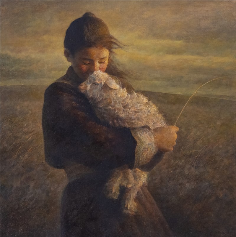 50cm X 50cm 布面油画