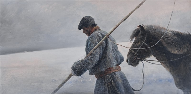 120cm X 60cm 布面油画