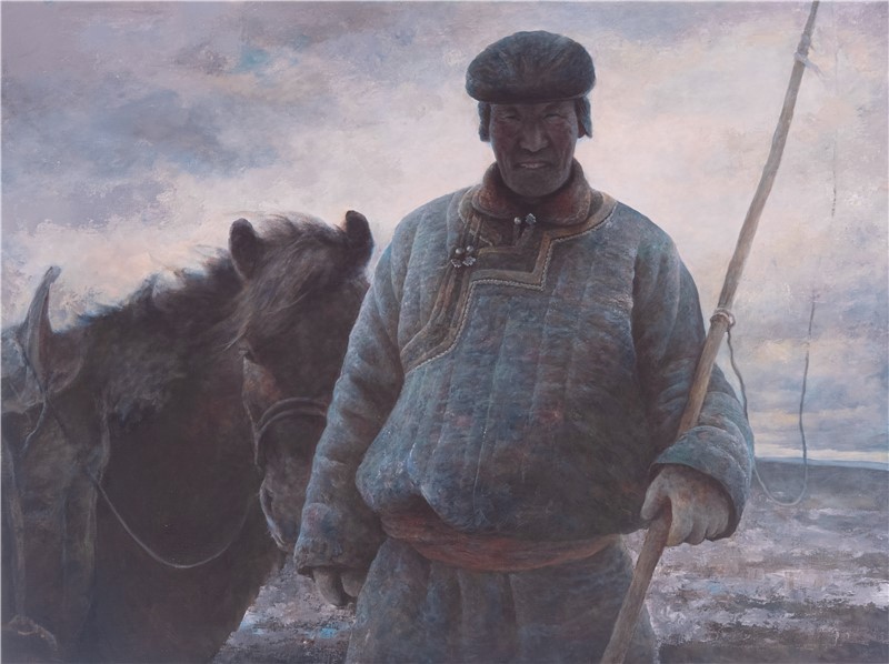 100cm X 75cm 布面油画