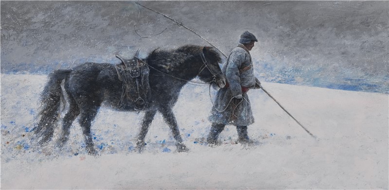 120cm X 60cm 布面油画