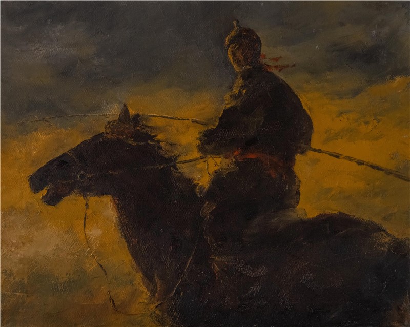 50cm X 40cm 布面油画