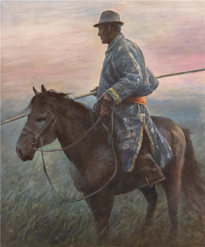 50cm X 40cm 布面油画