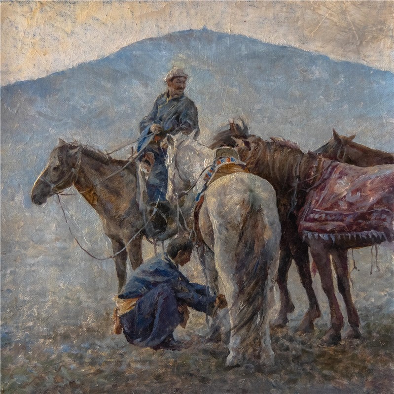 50cm X 50cm 布面油画