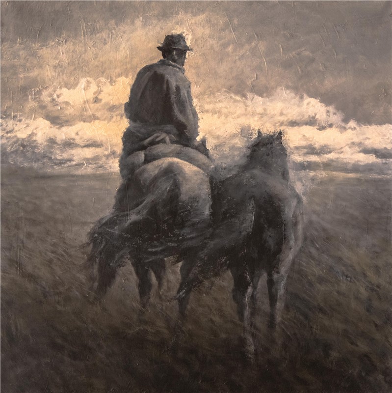 80cm X 80cm 布面油画