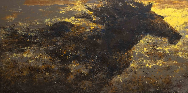 300cm X 150cm 布面油画 2022-01 Oil on canvas